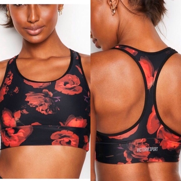 VS Roses Are Red Sports Bra - Picture 3 of 4
